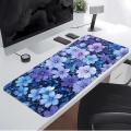 Beautiful Flowers overlock Mouse Pad Game Console Pad Desk accessories Computer Laptop Pad Keyboard Mouse Pad office Pad. 