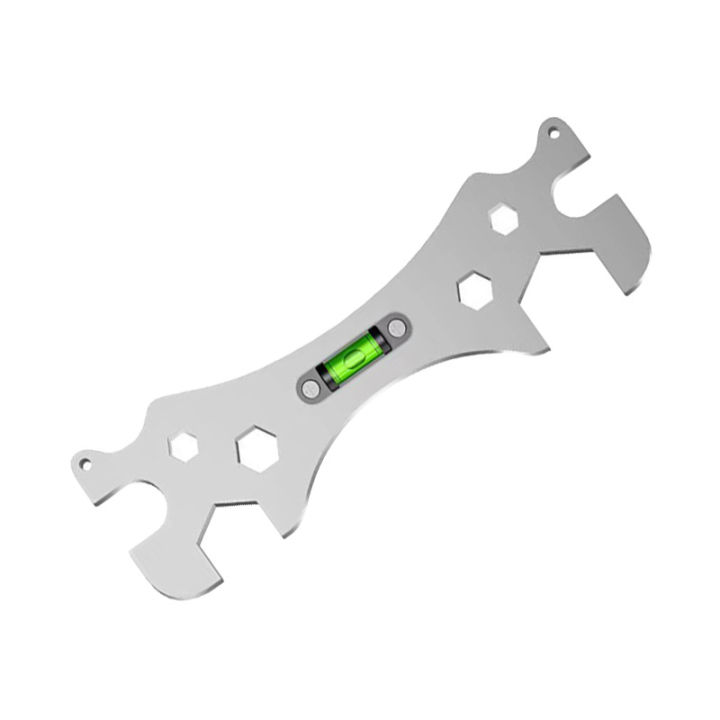 Multifunctional%20Stainless%20Steel%20Bathroom%20Wrench%20Tool%20Shower%20Installation%20Hexagonal%20Level%20Faucet%20Angle%20Ruler%20Distance%20Measuring%20-%20Image%207