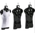 3 Pack Male Mannequin Plastic Men Male Body Shell Mannequin-Dummy Type Hangers Shirt Display Stands Regular Size.