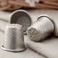 Antique Hard Metal Brass Sewing Thimble Needles Partner Finger Protector DIY Sewing Tools. 