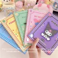 Kawaii Cute Sanrio Convenience Book My melody Kuromi Hello kitty Note Book Paste Notepad Stationery Student Birthday Present. 