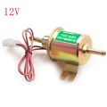 12V/24V Universal Electric Fuel Pump Low Pressure Bolt Fixing Wire Diesel Petrol HEP-02A For Car Carburetor Motorcycle ATV. 