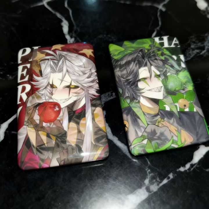 Game%20The%20Freak%20Circus%20Figure%20Pierrot%20Harlequin%20Brooch%20Round%20Tinplate%20Badge%20Backpack%20Decoration%20Pins%20Accessories%20Prop%20-%20Image%202