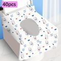 10/40/70 Pcs Disposable Toilet Seat Covers for Travel Public Bathrooms Airplane Hygiene Universal Fit All Ages Potty Training.