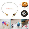 Camping Gas Stove Gas Refill Adapter Outdoor Cylinder Filling Adapter Gas Tank Furnace Connector Accessories Camping Equipment. 