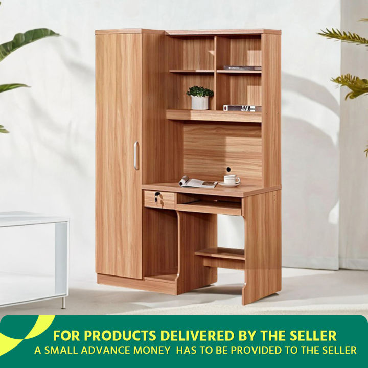 Andormahal MDF Reading Table/laptop table with big book shelf