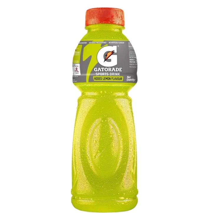 Yellow Gatorade Sports drink Lemon Flavor (500ml)