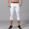 Mens Workout Shorts Sports Wear Running Tights Gym Leggings Tights for Men Yoga Pants Compression Exercise Pants for Men Spandex. 