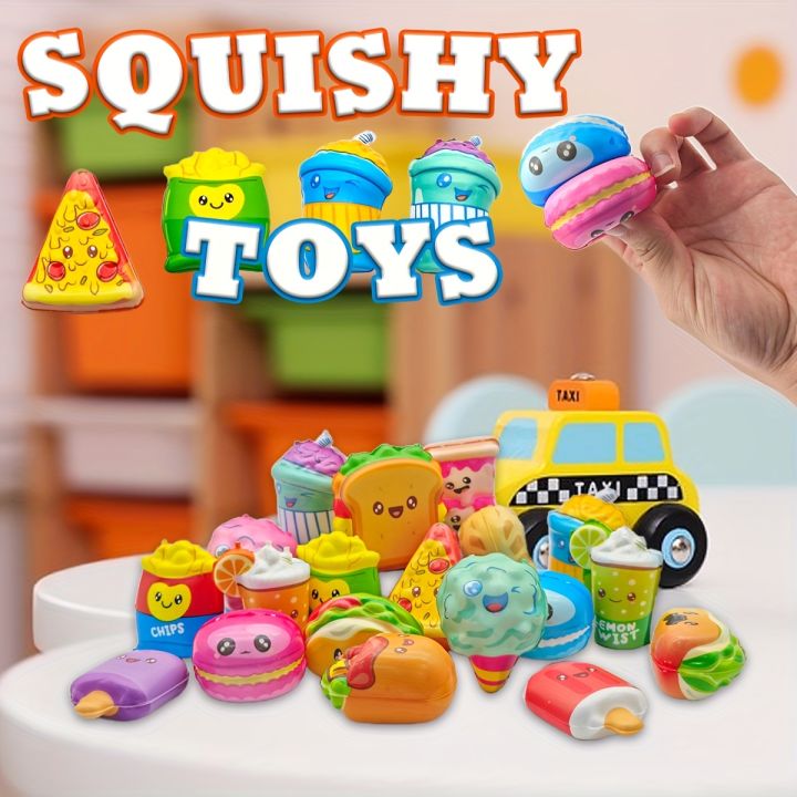 12pcs%20Mini%20Squeeze%20Toys,%20School%20and%20Birthday%20%20Pack%20with%20Various%20Food%20&Fries%20Slow-Rising%20Squishy%20Toys,Random%20Styles%20Christmas%20-%20Image%203