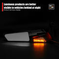 Motorcycle Side View Mirror with Turn Signal for Ducati Streetfighter V2 V4 V4S 848 Wind Wing Stealth Winglets Rearview Mirrors.