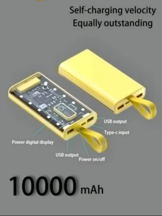 "22.5W/PD20W%20Transparent%20Power%20Bank%2010000mAh/20000mAh%20Two-Way%20Fast%20Charging"%20-%20Image%208