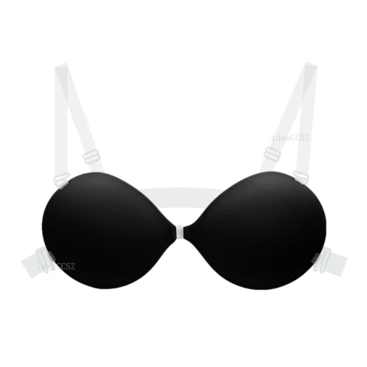2026%205CM%20Thick%20Invisible%20Bra%20Push%20up%20Backless%20Sticky%20Underwear%20Small%20Breast%20Lift%20Adhesive%20Wedding%20Lingerie%20with%20Transparent%20-%20Image%207