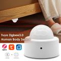 Tuya ZigBee Smart PIR Motion Sensor Human Body Infrared Detector Wireless Smart Home Security Smart Life Use With Zigbee Gateway. 