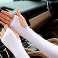 Ice Sleeve WOMEN'S Sunscreen Sleeve Summer Outdoor Cycling DRIVER'S Sleeve Arm Guard Icy Ice Silk WOMEN'S AND MEN'S Sleeve Glove. 