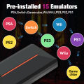 500GB Gaming Hard Drive With 3700+ Games For PS4/PS3/PS2/Gamecube/Wii/Wiiu Launchbox System HDD Plug and Play For WIN PC/Laptop. 