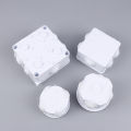 White Connection Cable Branch DIY Waterproof IP65 Power Case Junction Box Indoor Wire Shell Electric Control Boxes. 