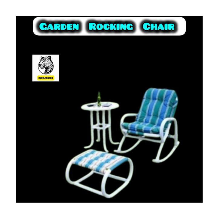 SHAZII Garden Rocking chair , PVC Garden chair , Garden chair , PVC ...