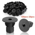 100pcs 8mm Fastener Clips Screw for Toyota fender Bumper Rivet Fender Fastener Clips Plastic Car Clips Door Panel Repair.