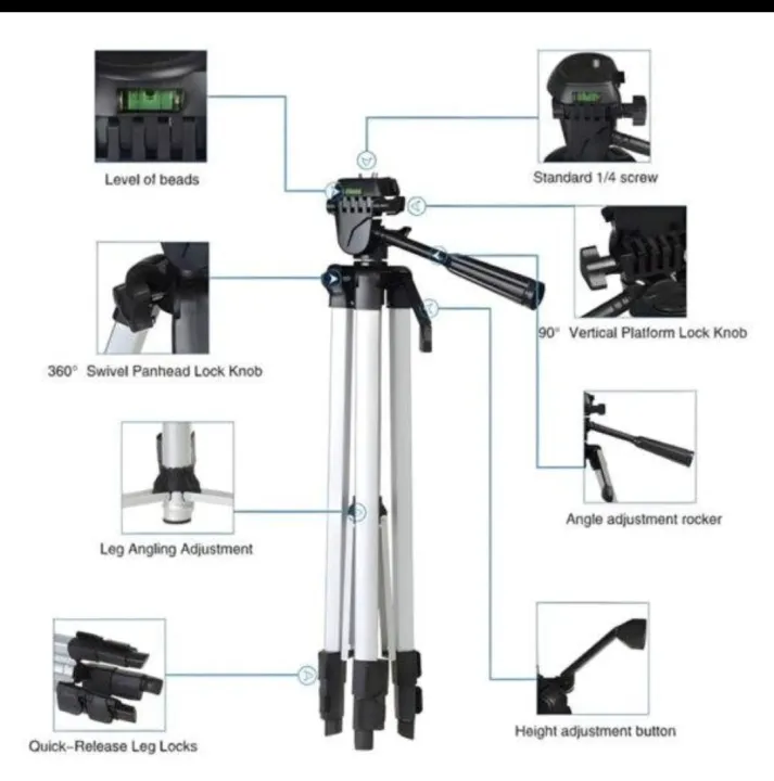 4.5%20Feet%20Tripod%20Stand%20for%20Mobile%20Phones%20and%20Cameras%20-%20Image%206