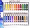 Acrylic-Colour Paints pack kf 12/24/36/48 colours 12ml tube best quality excellent coverage. 