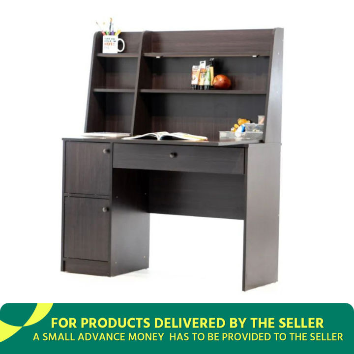 Stylish Addition - Modern Reading Table/Study Desk/Laptop Desk with Drawers & Shelf Storage by Advance Furniture - Modern - Choice Expression