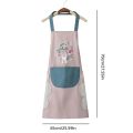 Hand-wiping Kitchen Household Cooking Apron Oil-proof Waterproof Men Women Adult Waist Fashion Coffee Overalls Wipe Hand Apron. 