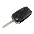 YIQIXIN Folding Remote Car Key Shell Cover For Fiat 500 Punto Ducato Stilo Panda EVO Bravo Doblo Qubo Idea 3 Button Black Blue.