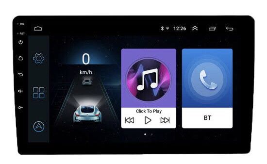 Car android multimedia lcd