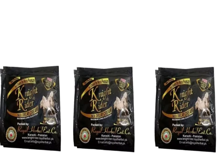 Knight Rider 1 Extra Timing Condoms Black | Daraz.pk