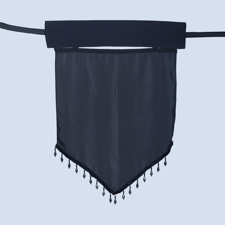 Stylish%20Single%20Layer%20Niqab%20with%20Sequins%20&%20Beads%20%7C%20Triangle%20Shaped%20%7C%20Trendy,%20Comfortable,%20Easy-to-Wear%20Design%20for%20Women%20-%20Image%203