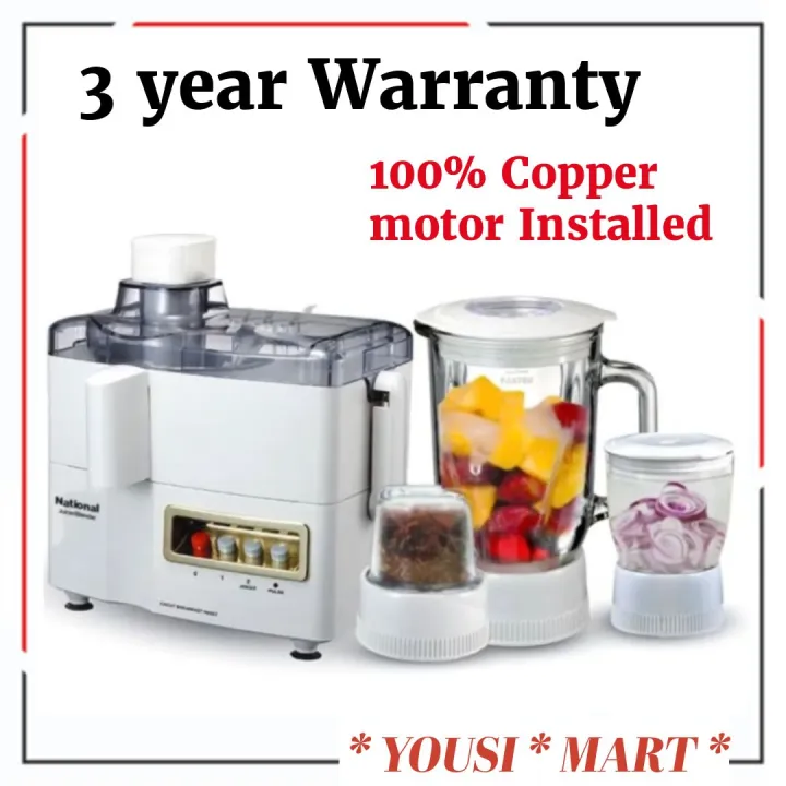 Premium 4-in-1 & 3-in-1 Juicer Blender Grinder Chopper Machine | 900W ...