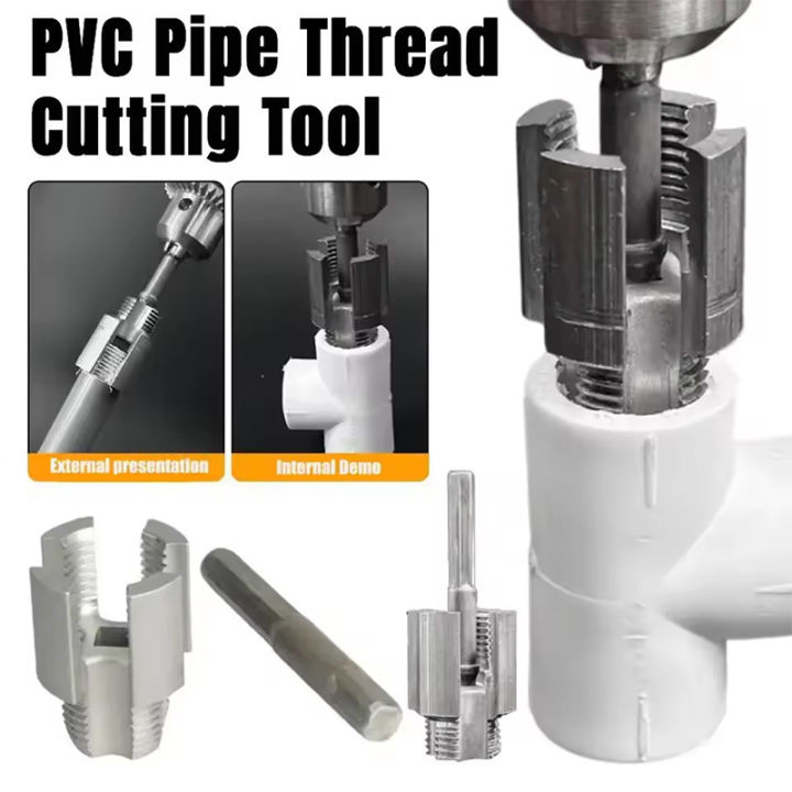 Pipe Treader Work Easy Use Water Pipe Threader for PPR PVC 12 Inch 34 Inch Wire Opener ...