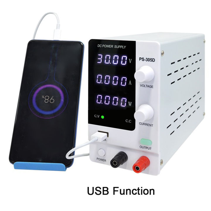 USB%20DC%20Regulated%20Laboratory%20Power%20Supply%20Adjustable%2030V%205A%20Voltage%20Regulator%20Stabilizer%20Switch%20Bench%20Power%20Source%20ON/OFF%20-%20Image%203