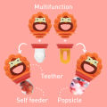 Silicone Self Feeder N'Pop Fruit Suction Cup 3 in 1. 