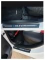 4pcs customized carobon fiber door protector sill sticker for changan alsvin. 