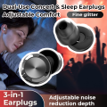 New Silicone Three-in-One Earplugs - Noise-Blocking Earplugs - Noise Reduction - Remarkable Sound Insulation Effect - Reduces in. 