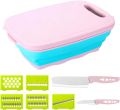 Multifunction Chopping Board with knife Set. 