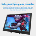 11.6 Inch Portable Monitor HDMI-Compatible Laptop second screen Gaming Extended Display For Switch/PS4/Xbox/Raspberry Pi. 