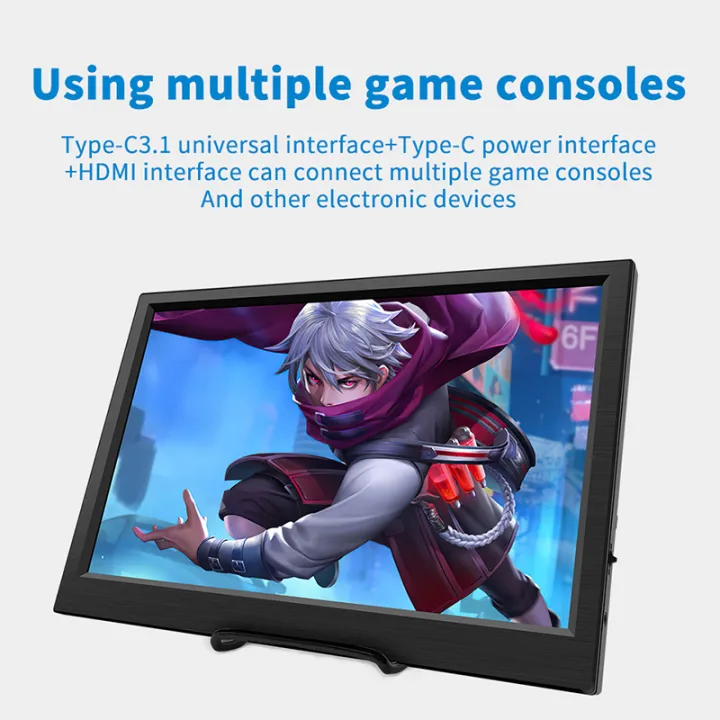 11.6%20Inch%20Portable%20Monitor%20HDMI-Compatible%20Laptop%20second%20screen%20Gaming%20Extended%20Display%20For%20Switch/PS4/Xbox/Raspberry%20Pi%20-%20Image%203