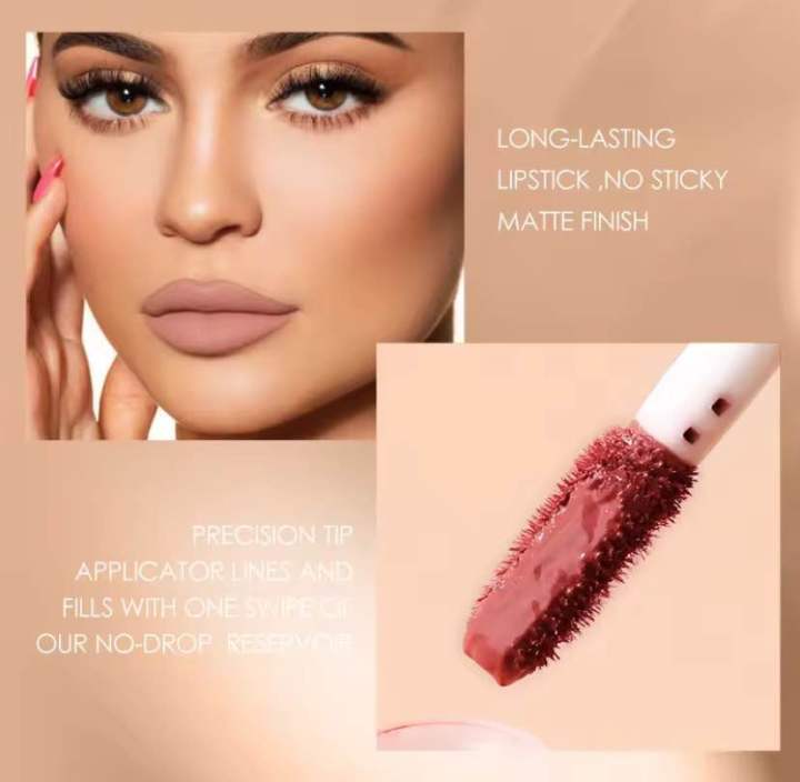 FOCALLURE%20Matte%20Liquid%20Lipstick%20Waterproof%20Long-lasting%20Lightweight%20Lip%20Gloss%20Lips%20Glaze%20Lips%20-%20Image%204