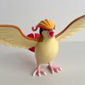 【New】In Stock Bkm Pet Spirit Big Bird Tide Play Doll Animation Peripheral Bird Hand Model Anime Decoration Anime Figure Fan . 