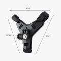 Motorcycle Helmet Chin Mount – Versatile Phone & Camera Holder for GoPro, DJI, & Action Cameras. 