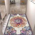 VIKAMA Crystal Velvet Floor Mat Light Luxury Retro Entry Door Floor Mat Carpet Door Mat Entry Door Foot Mat Entryway Carpet.