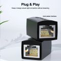 SAMZHE Ethernet Adapter 8P8C RJ45 Lan Cable Extension Connector for Internet Connection Cord Female to Female.