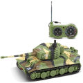 1:72 Mini RC Tanks 2117 Model Military Electric Radio Control Vehicle Portable Battle Tanks Simulation Gifts Toys for boys. 