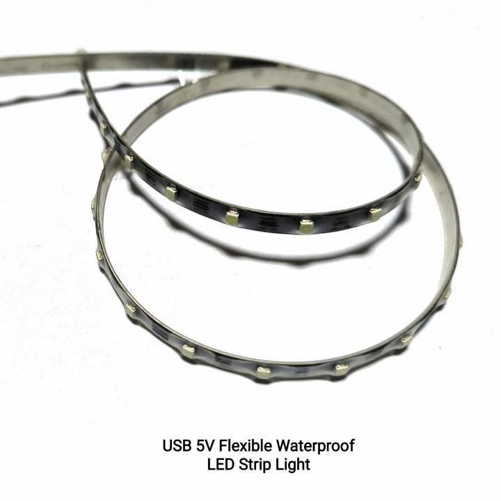 USB 5v Waterproof Flexible LED Strip Light Multi Color