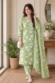 Daily Wear Cotton Kurti Set/ Kurta Set for Women. 