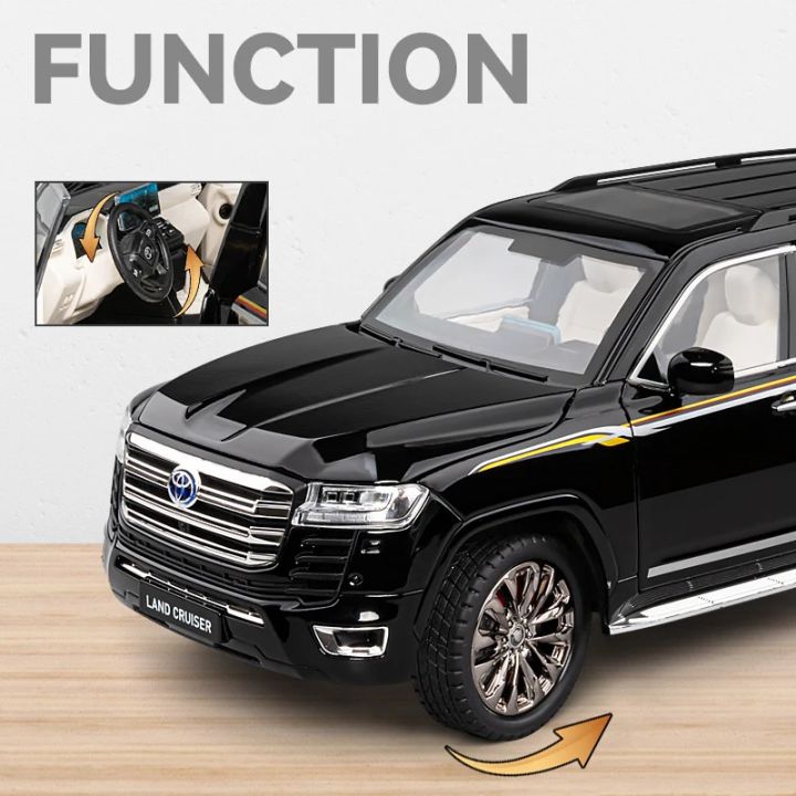 1/18%20Toyota%20Land%20Cruiser%20LC300%20SUV%20Alloy%20Model%20Car%20Toy%20Diecasts%20Metal%20Casting%20Sound%20and%20Light%20Car%20Toys%20For%20Children%20Vehicle%20-%20Image%203