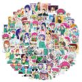 100pcs The Disastrous Life of Saiki K Stickers Phone Case Luggage DIY Decorative Supplies Waterproof Stickers. 