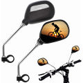 1 Pair Bicycle Mirror Handlebar Rearview Anti-Glare Electric Scooter Mirror Bike Accessories View Wide Range Back Sight Reflect. 